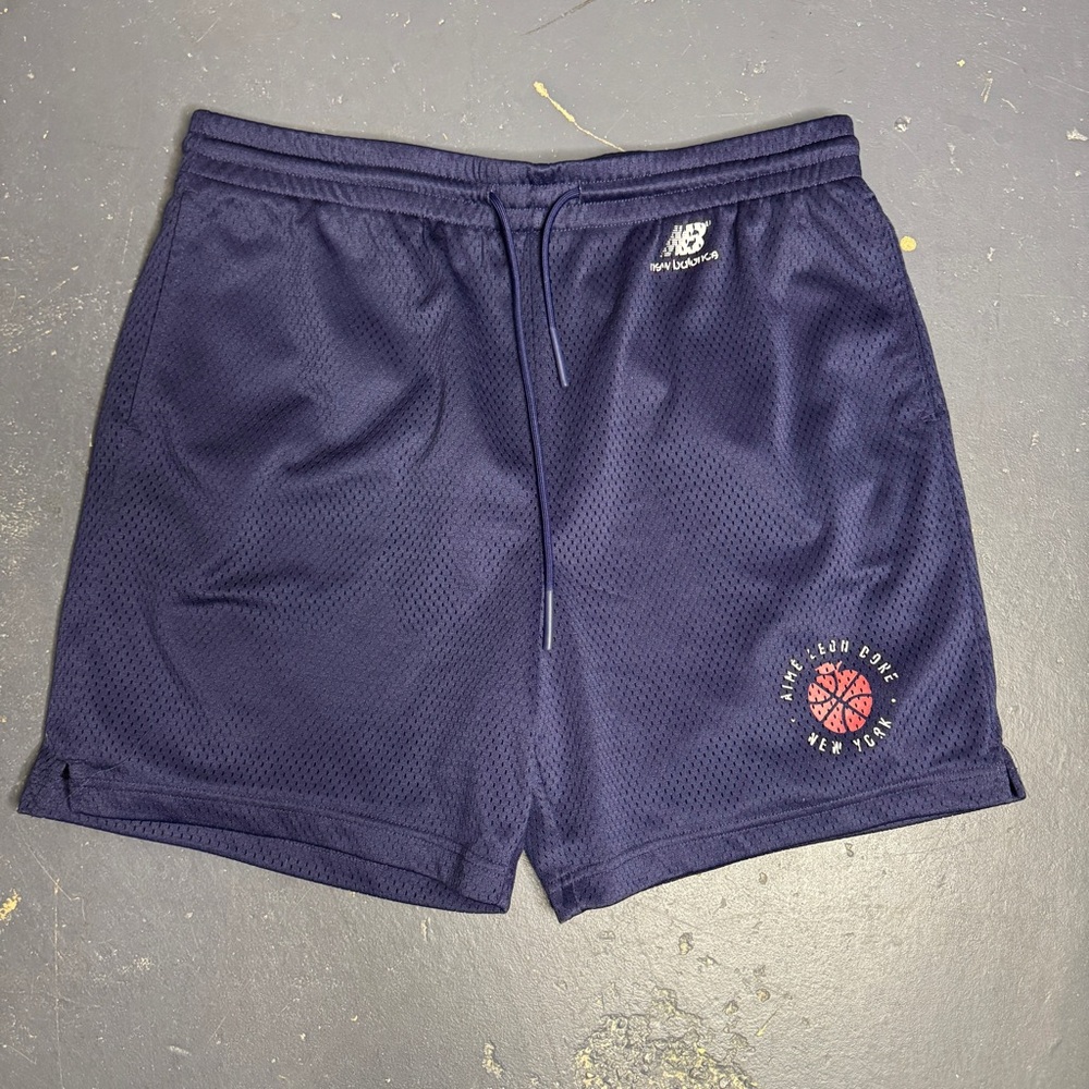 Aimé Leon Dore x New Balance Sonny League Mesh Shorts Navy Blue XL